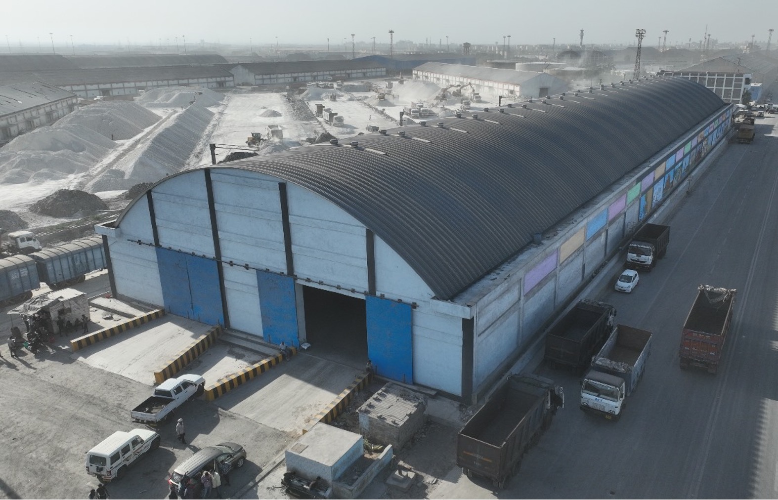 Godown and warehouse structure